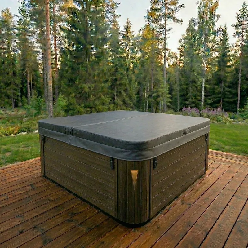 Ulkoporealtaan lämpökannet